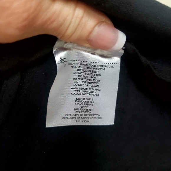 BAGATELLE Women's Vegan Bronze Suede Wrap Vest, size S. - Picture 4 of 5